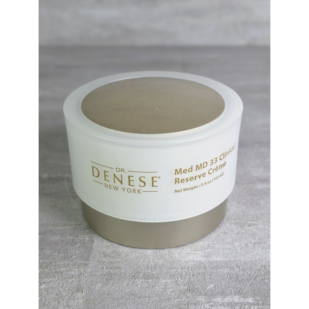 Dr. Denese Med MD 33 Clinical Reserve Creme 3.4 oz New Old Stock Unboxed